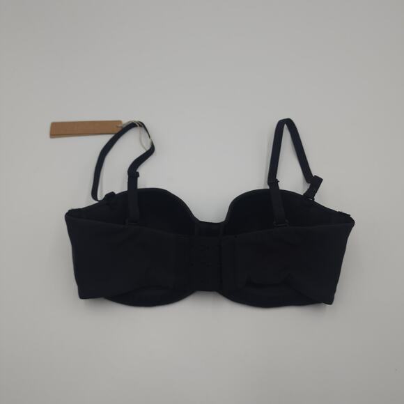 Skims Fits Everybody Strapless Underwire Bra in Onyx Size 32C - Picture 5 of 6